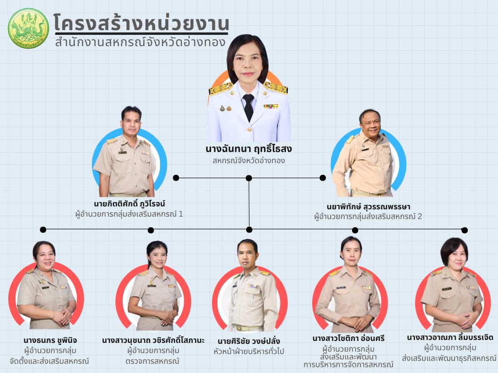 Light Blue Modern Corporate Organizational Chart Graph