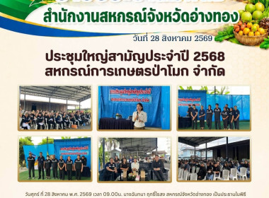 28 ส.ค. 69 เป็นประธานในพิธีเปิดการประชุมใหญ่สามัญประจำปี ... พารามิเตอร์รูปภาพ 6