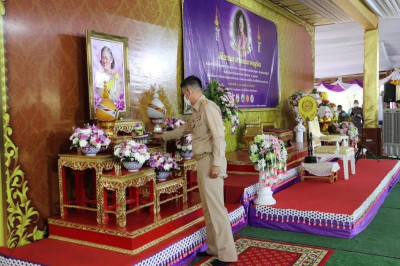 เข้าร่วมพิธีบรรพชาอุปสมบทสามเณรภาคฤดูร้อนเฉลิมพระเกียรติ พารามิเตอร์รูปภาพ 1