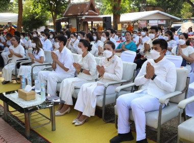 ร่วมกิจกรรมส่งเสริมพระพุทธศาสนา แห่ผ้าห่มองค์พระพุทธไสยาสน์ ... พารามิเตอร์รูปภาพ 2