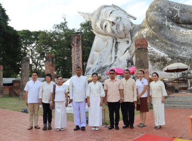 พิธีทำบุญตักบาตร ข้าวสารอาหารแห้งและหล่อเทียนพรรษา พารามิเตอร์รูปภาพ 8