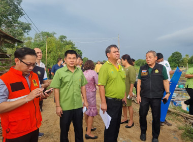 ลงพื้นที่เพื่อติดตามและวางแผนเตรียมความพร้อมในการรับมือสถานการณ์อุทกภัยที่อาจเกิดขึ้นในพื้นที่เสี่ยง ... พารามิเตอร์รูปภาพ 1