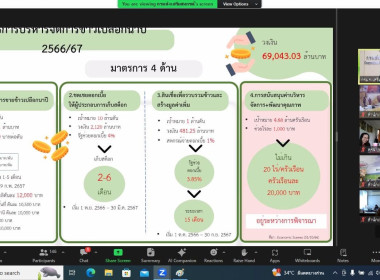 ประชุมชี้แจงมาตรการบริหารจัดการข้าวนาปี ปีการผลิต 2566/67 พารามิเตอร์รูปภาพ 8