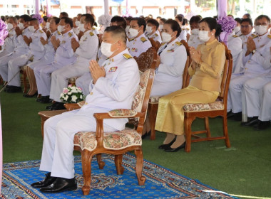 พิธีสวดพระพุทธมนต์ และพิธีทำบุญตักบาตรถวายพระราชกุศล พารามิเตอร์รูปภาพ 1