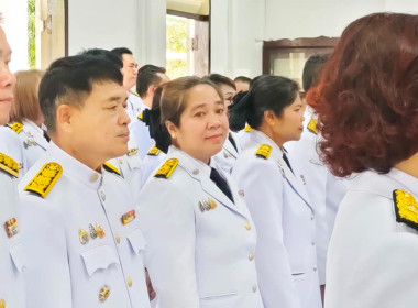 พิธีเจริญพระพุทธมนต์และพิธีทำบุญตักบาตรถวายพระราชกุศล ... พารามิเตอร์รูปภาพ 12