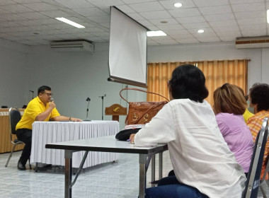 บรรยายให้ความรู้ในการประชุมประธานกลุ่มสมาชิก ... พารามิเตอร์รูปภาพ 4