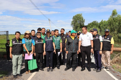 ตรวจติดตามสถานการณ์น้ำ และให้ความช่วยเหลือเกษตรกรผู้ประสบภัย พารามิเตอร์รูปภาพ 1