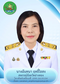 นางฉันทนา ฤทธิ์ไธสง